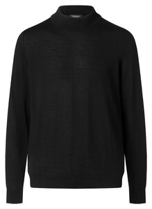 Maerz Extrafine Merino Luxury Rollneck Trui Zwart