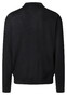 Maerz Extrafine Merino Wool Knit Button Cardigan Vest Zwart