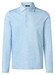 Maerz Fine Cotton Long Sleeve Faux-Uni Polo Polar Blue