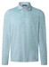 Maerz Fine Cotton Long Sleeve Faux-Uni Poloshirt Foggy Wood