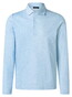 Maerz Fine Cotton Long Sleeve Faux-Uni Poloshirt Polar Blue