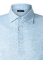 Maerz Fine Cotton Long Sleeve Faux-Uni Poloshirt Polar Blue