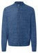 Maerz Fine Structure Wool-Cotton Blend Vest Deep Sea