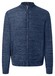 Maerz Fine Structure Wool-Cotton Blend Vest Navy