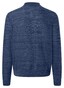 Maerz Fine Structure Wool-Cotton Blend Vest Navy
