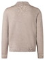 Maerz Fine Wool Texture Knit No Button Polo Collar Trui Cedar Wood