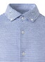 Maerz Horizontal Textured Stripe Mercerized Cotton Button-Down Overhemd Neptun