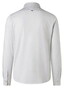 Maerz Horizontal Textured Stripe Mercerized Cotton Button-Down Shirt Clear Silver