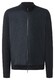 Maerz Knit Zip Merino Superfine Vest Navy