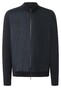 Maerz Knit Zip Merino Superfine Vest Navy