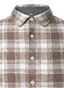 Maerz Light Flanel Cotton Check Button-Down Overhemd Brownie