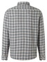 Maerz Light Flanel Herringbone Check Button-Down Overhemd Shark Skin