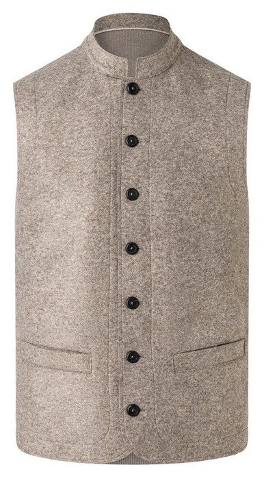 Maerz Luxury Merino Extrafine Gilet Cedar Wood