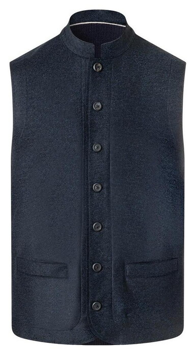 Maerz Luxury Merino Extrafine Gilet Navy