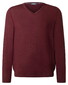 Maerz Luxury Merino Extrafine V-Neck Trui Barolo Wine