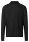 Maerz Merino Extrafine Knit Polo Collar Pullover Black