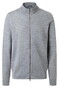 Maerz Merino Extrafine Knit Two-Way Zip Cardigan Shark Skin