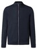 Maerz Merino Extrafine Knit Two-Way Zip Vest Navy