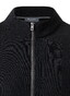 Maerz Merino Extrafine Knit Two-Way Zip Vest Zwart