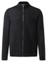 Maerz Merino Extrafine Knit Two-Way Zip Vest Zwart