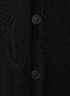 Maerz Merino Extrafine Low V-Shape Neck Button Cardigan Black