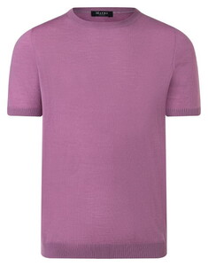 Maerz Merino Extrafine O-Neck Pullover Frozen Grape