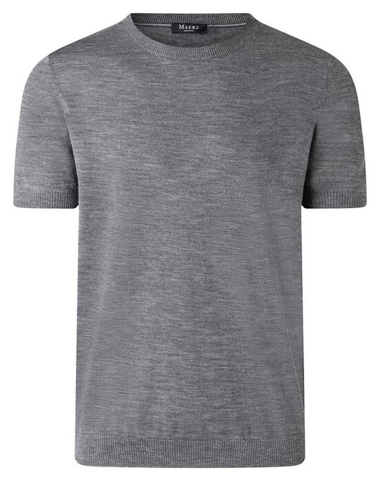 Maerz Merino Extrafine O-Neck Trui Gresh