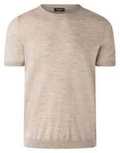 Maerz Merino Extrafine O-Neck Trui Iced Latte