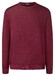 Maerz Merino Extrafine Round Neck Uni Color Trui Barolo Wine