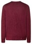 Maerz Merino Extrafine Round Neck Uni Color Trui Barolo Wine