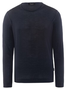 Maerz Merino Extrafine Roundneck Pullover Navy