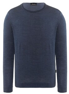 Maerz Merino Extrafine Roundneck Pullover Nimes Blue