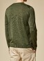 Maerz Merino Extrafine Roundneck Trui Camouflage Green
