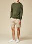 Maerz Merino Extrafine Roundneck Trui Camouflage Green