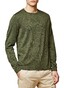 Maerz Merino Extrafine Roundneck Trui Camouflage Green