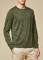 Maerz Merino Extrafine Roundneck Trui Camouflage Green