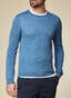 Maerz Merino Extrafine Roundneck Trui Copen Blue