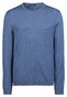 Maerz Merino Extrafine Roundneck Trui Copen Blue