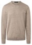 Maerz Merino Extrafine Roundneck Trui Iced Latte
