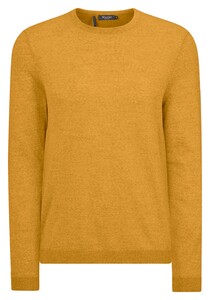 Maerz Merino Extrafine Roundneck Trui Kurkuma