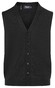 Maerz Merino Superwash Buttons Waistcoat Anthracite Grey