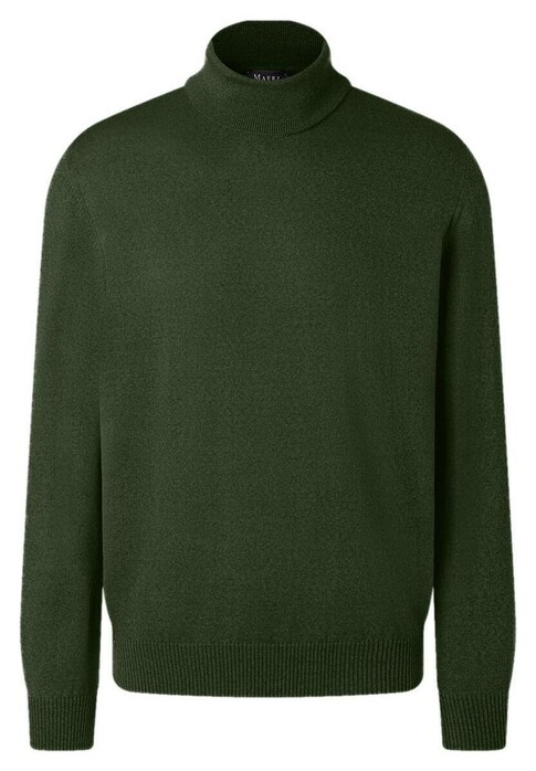 Maerz Merino Superwash Regular Fit Coltrui Trui Moos Garden
