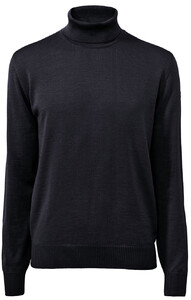 Maerz Merino Superwash Regular Fit Coltrui Trui Navy