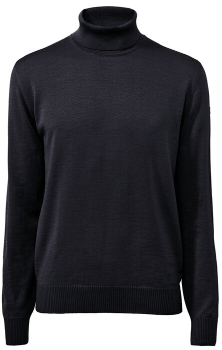 Maerz Merino Superwash Regular Fit Coltrui Trui Navy