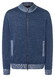 Maerz Merino Superwash Subtle Mélange Full Two-Way Zip Cardigan Deep Sea