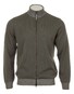 Maerz Merino Superwash Subtle Mélange Full Two-Way Zip Cardigan Foggy Teal