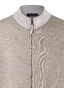 Maerz Merino Superwash Subtle Mélange Full Two-Way Zip Vest Iced Latte