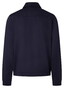 Maerz Modern Full Zip Solid Color Viscose Blend Vest Nightfall Blue