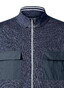 Maerz Modern Luxury Full Zip Sweat Vest Dawn Blue