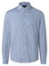 Maerz Modern Subtle Mélange Mercerized Cotton Shirt Deep Sea